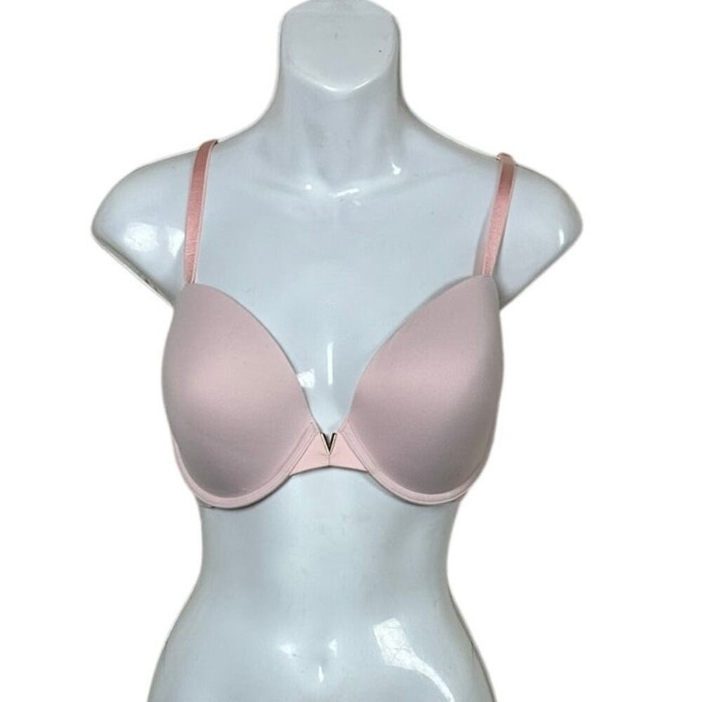 Victoria’s Secret Light Pink Lined Demi size 32DDD